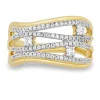 Diamond Open Ring In 10K Yellow Gold (1/2 Ct. Tw.)