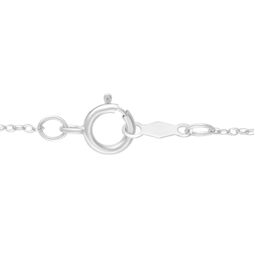 Diamond Pear-Shaped Pendant In 10K White Gold (1/4 Ct. Tw.)