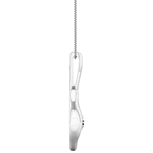 Diamond Pendant In 14K White Gold (1/5 Ct. Tw.)