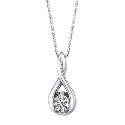 Diamond Pendant Twist