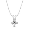 Diamond Princess-Cut Solitaire In 14K White Gold (1/2 Ctw.)