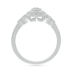 Diamond Promise Ring In Sterling Silver (1/6 Ct. Tw.)