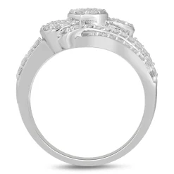 Diamond Ring In 10K White Gold (1 Ct. Tw.)