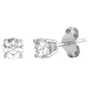Diamond Round Stud Earrings In (1/2 Ct. Tw.)