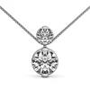 Diamond Slider Pendant In 14K White Gold (1/4 Ct. Tw.)