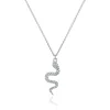 Diamond Snake Pendant In (1/5 Ct. Tw.)