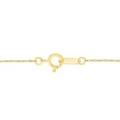 Diamond Swirl Pendant In Tri-Tone 10K Gold (1/7 Ct. Tw.)