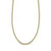 Diamond Tennis Necklace In 10K Yellow Gold, 24" (2 Ct. Tw.)