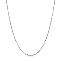 Diamond Tennis Necklace In 10K White Gold (2 1/2 Ct. Tw.)