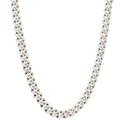 Diamond-Cut Miami Cuban Chain In 14K Yellow Gold, 22"