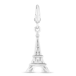 Eiffel Tower Charm In Sterling Silver