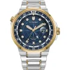 Endeavor Blue Men's Watch In Two-Tone Ion-Plated Stainless Steel