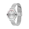 Evolution Mesh Women's Watch With Rainbow Crystal In Stainless Steel, 34Mm