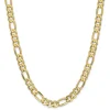 Figaro Chain In 14K Yellow Gold, 22"