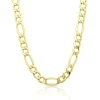 Figaro Chain In 14K Yellow Gold, 22"