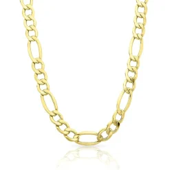 Figaro Chain In 14K Yellow Gold, 22"