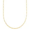 Figaro Link Chain In 14K Yellow Gold, 2.6Mm, 22"