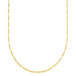 Figaro Link Chain In 14K Yellow Gold, 2.6Mm, 20"