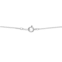 Flower Diamond Pendant In Sterling Silver (1/10 Ct. Tw.)