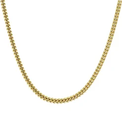 Franco Chain In 14K Yellow Gold, 24"