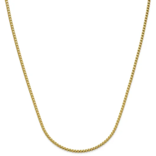 Franco Chain In 14K Yellow Gold, 22"