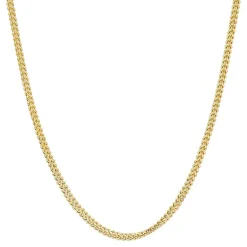 Franco Chain In 14K Yellow Gold, 22"