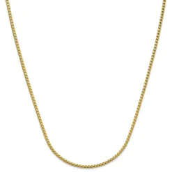Franco Chain In 14K Yellow Gold, 24"