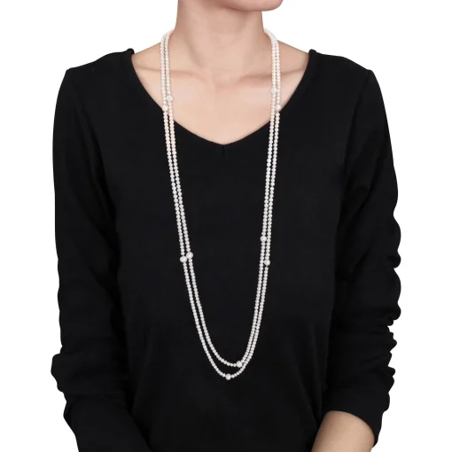 Freshwater Cultured Pearl Endless Necklace