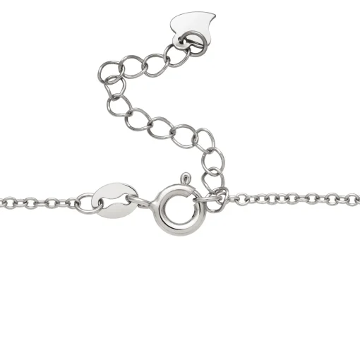 Freshwater Cultured Teardrop Pearl Pendant With White Topaz In Sterling Silver