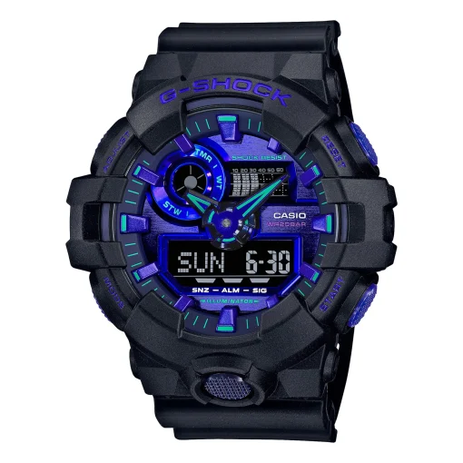 Ga-700 Men's Watch In Black Resin