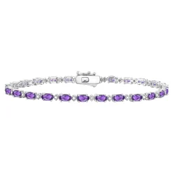 Gemstone & Diamond Bracelet