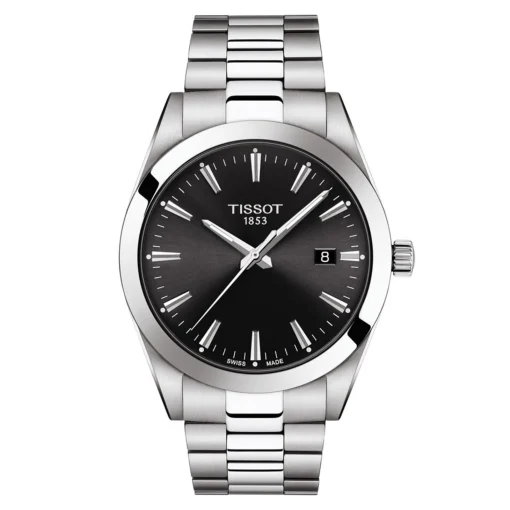 Gentleman Black Men's Watch In Stainless Steel, 40Mm