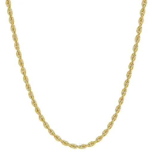 Glitter Rope Chain In , 22"