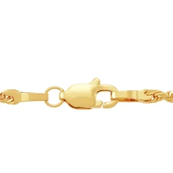 Glitter Rope Chain In 14K Yellow Gold, 22"