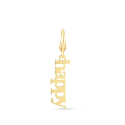 Happy Charm In 10K Yellow Gold