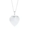 Heart Locket In Sterling Silver