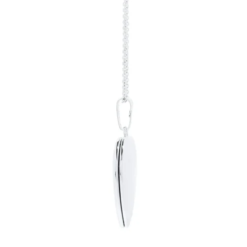 Heart Locket In Sterling Silver
