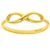 Infinity Stacking Ring In 14K Yellow Gold