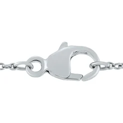 Lab Grown Diamond Cluster Necklace In 14K White Gold (3 Ct. Tw.)