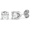 Lab Grown Diamond Earrings With U-Prong Setting In 14K White Gold (5/8 Ct. Tw.)