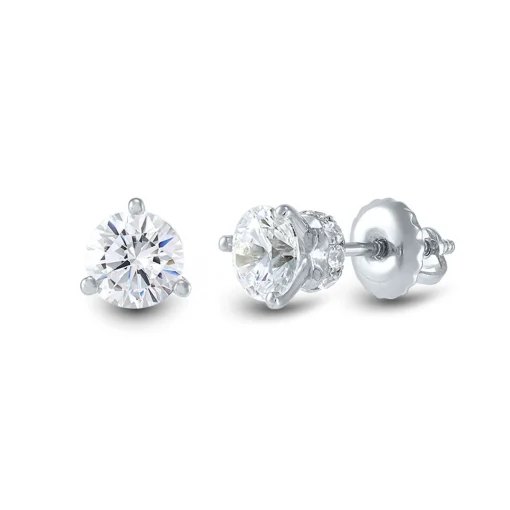 Lab Grown Diamond Earrings In (1 1/5 Ct. Tw.)