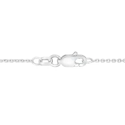 Lab Grown Diamond Pear-Shaped Cluster Pendant In 14K White Gold (1 Ct. Tw.)