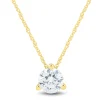 Lab Grown Diamond Solitaire Pendant