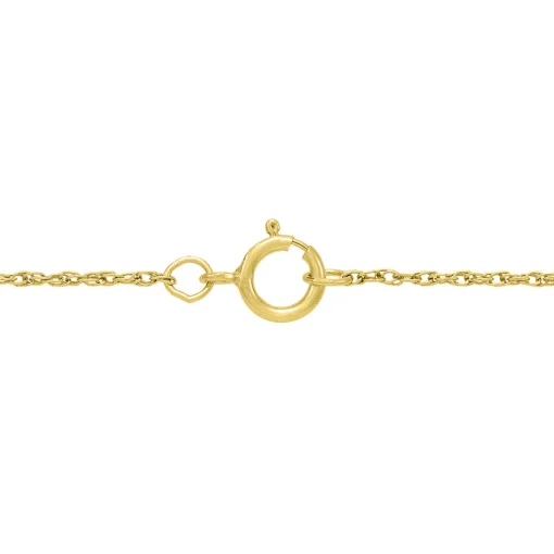 Lab Grown Diamond Solitaire Pendant In 14K Yellow Gold (1 Ct.)