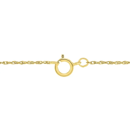 Lab Grown Diamond Solitaire Pendant In 14K Yellow Gold (1/2 Ct. Tw.)