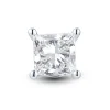 Lab Grown Diamond Stud Earring In 14K White Gold (1 Ct. Tw.)