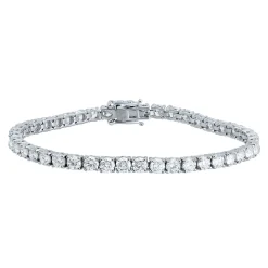 Lab Grown Diamond Tennis Bracelet In 14K White Gold (8 Ct. Tw.)
