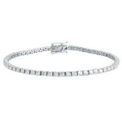 Lab Grown Diamond Tennis Bracelet In 14K White Gold (4 Ct. Tw.)