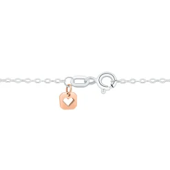 Lab Grown Diamond Vertical Bar Pendant In 14K White Gold (1/2 Ct. Tw.)