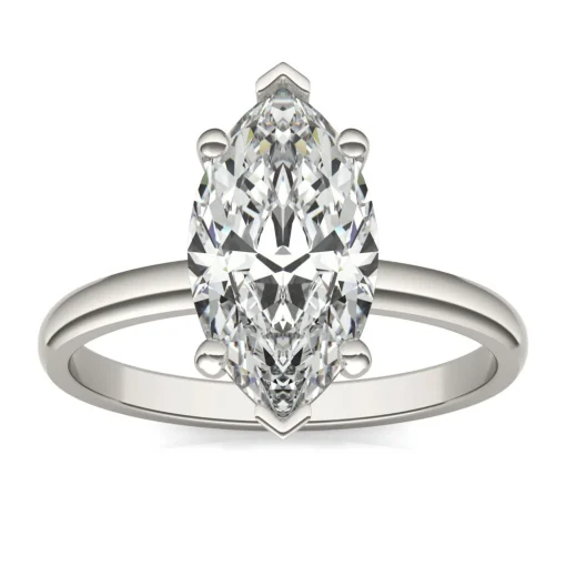 Lab-Created Moissanite Solitaire Engagement Ring (2-1/5 Ct. Tw.)